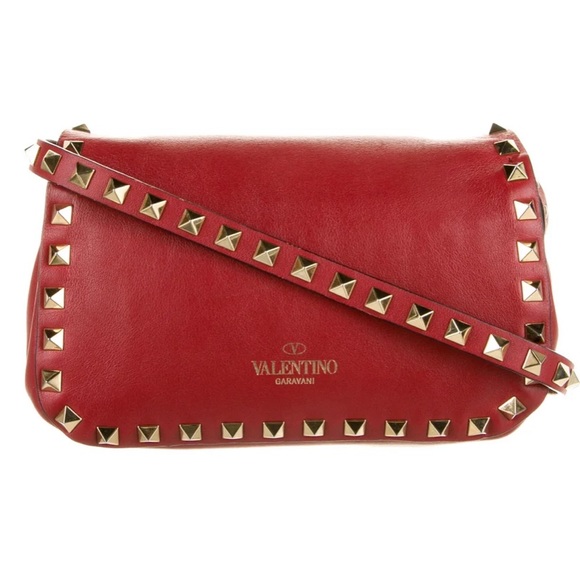 Valentino Rockstud Leather Crossbody Bag - Picture 5 of 9